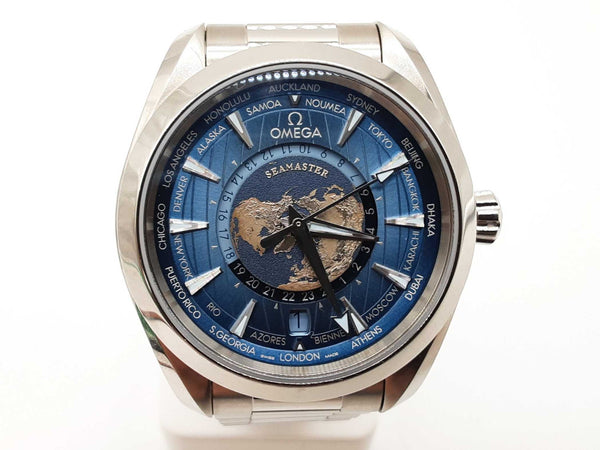 Omega 43 Seamaster Aqua Terra Blue Dial Steel Automatic Watch Do0725rxzxde