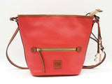 Dooney & Bourke Red Pebble Grain Small Zip Sac Sd1025wzde