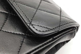 Chanel Mini Quilted Black Leather Crossbody Bag Eb0526lorxde