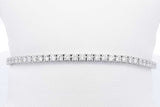 4.48ctw Lab Grown Diamond Tennis Bracelet 14k White Gold 8.9 Grams Eb0225lxrxdu