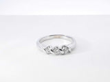 0.30 Cttw Diamond & 14k White Gold Anniversary Ring 3.9g Size 7.25 Fw0326ocrdu