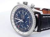 Breitling Navitimer 46mm Automatic Chronograph Stainless Steel Watch Eb824lrxzdu