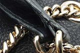 Gucci Black Pebbled Calfskin Soho Chain Shoulder Bag Eb0426wxzsa
