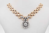 1.52cttw Diamond Pendant Necklace In 14k Yellow Gold 23.4g 16 Inch Eb0826ocxzsa