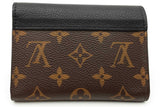 Louis Vuitton Monogram Canvas & Black Leather Pallas Wallet Eb0726oxzdu