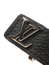Louis Vuitton Slim Bracelet In Monogram Eclipse Coated Canvas 8 Inch Fw0326loxdu
