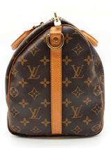 Louis Vuitton Speedy Bandouliere 35 Brown Monogram Shoulder Bag Do1125exzde