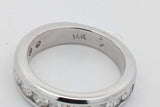 0.55cttw Diamond Ring In 14k White Gold 4.7 Grams Size 5.5 Eb0726pxzsa