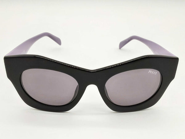 Emilio Pucci Ep163 Black Purple Frames Grey Lens Sunglasses Do0424ixde