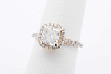 1.5cttw Diamond Ring In 14k Yellow Gold 2.6 Grams Size 5.25 Eb0226lcxzsa