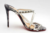 Christian Louboutin Mafaldina Spikes Heels Size 37 Eb1024lorsa