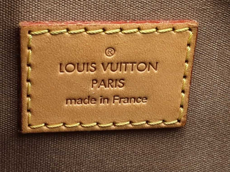 Louis Vuitton Alma Gm Vernis Beige Handbag Aa0525pzxsa