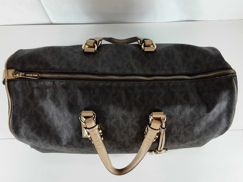 Michael Kors Grayson Brown Duffle Bag Sd0825ixde