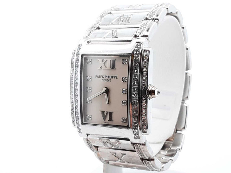 Patek Philippe Twenty~4 25mm 18k White Gold Quartz Watch Sd1025lzxxzde