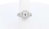 14k White Gold 1.32ctw Diamond Ring Size 6.5, 6.9 Grams Ebpordu 144030001967