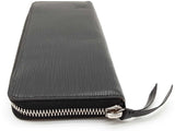 Louis Vuitton Black Epi Leather Zipper Wallet Do0625crde