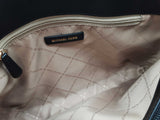 Michael Kors Sallie Brown Signature Logo Black Satchel Tote Bag Do0826rxde