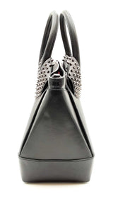 Christian Louboutin Eloise Grained Calfskin Spiked Handbag Sd0625pzxdu