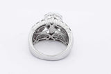 2.26cttw Diamond Ring In 14k White Gold 13 Grams Size 7.5 Eb0526lrxzsa