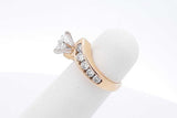 0.48cttw Diamond Ring In 14k Yellow Gold 3.9 Grams Size 3.5 Eb0826rxzsa