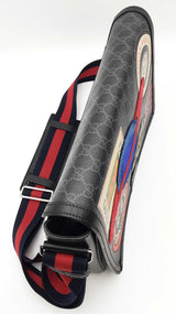 Gucci Night Courrier Flap Messenger In Gg Supreme Coated Canvas Fw1026pxzdu