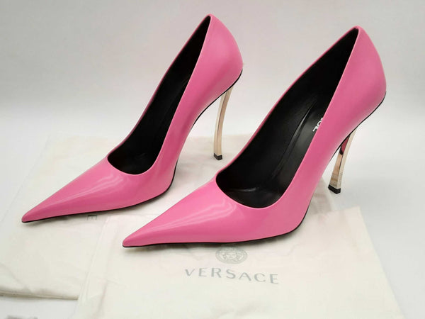 Versace Pin-point Pink Heels Size Eu 41 Do0125lxzde