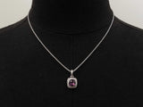 David Yurman Petite Albion Sterling Pendant Necklace 9.5g 16.5 Inch Fw0426lcrdu