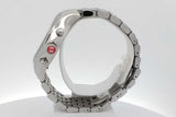 Michele Jetway Quartz Chronograph 40mm Stainless Steel Watch Eb0526pxzsa
