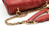 Tory Burch Fleming Red Leather Shoulder Bag Eb0726pxde