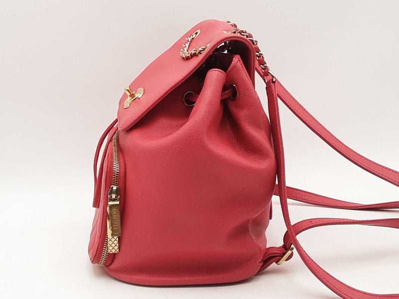 Chanel Business Affinity Backpack Fuchsia Aa1025crzsa