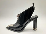 Louis Vuitton Black Patent Leather Headline Heels Size Eu 40 Fw1124oorde