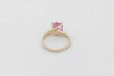 Pink Gemstone Ring In 10k Yellow Gold 2.8 Grams Size 5 Eb0926srsa