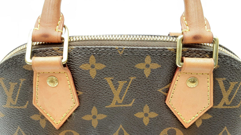 Louis Vuitton Monogram Alma Bb Top Handle Bag Fw1124lrxdu