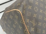 Louis Vuitton Keepall 55 Brown Duffle Mk0826ioimia