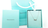 Tiffany & Co. Sterling Silver 0.03ctw Diamond Necklace 1.4g, 16 In Hs0324loxsa