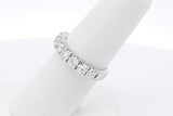 1.6cttw Lab Grown Diamond Ring In 14k White Gold 4.8 Grams Size 6.25 Eb0826srxsa