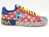 Dolce & Gabbana Portofino Sneaker Multi-color Size 40 Aa0126lzxsa