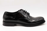 Dolce & Gabbana Derby Black Patent Leather Shoes Size 9 Eb0126lxzsa