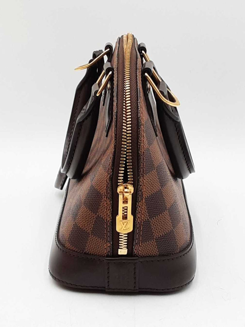 Louis Vuitton Damier Ebene Alma Hand Bag Sd0825crzdu