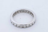 2.5cttw Diamond Eternity Band In Platinum 4 Grams Size 5.5 Eb0826rxzde