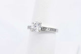 1.32ctw Diamond Ring In 14k White Gold 2.9 Grams Size 6.75 Eb0325lrxzsa