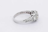 2.37cttw Diamond Ring In 18k White Gold 6.4 Grams Size 7.5 Eb0526rxxzsa