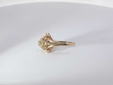 .22 Ctw Diamonds 14k Yellow Gold 4.2 Grams Ring Size 6 Sd0625lersa