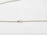 14k Yellow Gold 2.8 Grams 18 Inch Rope Chain Mk0326lizmia