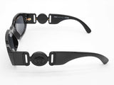 Versace 4361 Versace Biggie Black Medusa Gray Lens Sunglasses Do0726lxzde