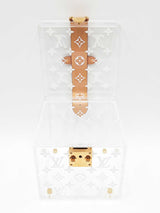 Louis Vuitton Scott Box In Monogram Printed Transparent Plexiglass Fw0626wxzdu