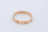 Cartier 18k Yellow Gold Love Ring 3.8 Grams Size 61 Eb0826rxzde