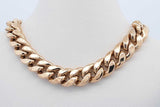 10k Yellow Gold Cuban Chain Link Necklace 24.1 Grams 16 Inch Eb1225crxdu