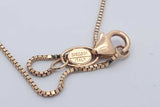 0.18cttw Diamond Two Tone 14k Gold Pendant Necklace 4.4 Grams 18 In Eb0226loxdu