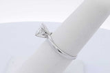 1.0ctw Diamond Ring In 14k White Gold 2.1 Grams Size 6.75 Eb0726lppxde